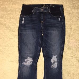 7 for all Mankind maternity jeans